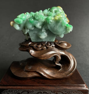 Emerald Jade Carvings
